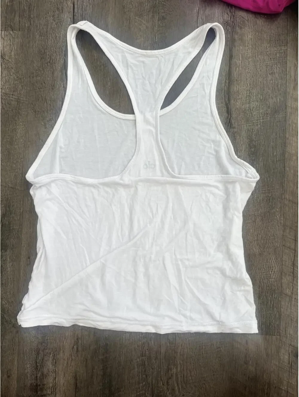 Alo Yoga Women's White Vests-tanks-cami